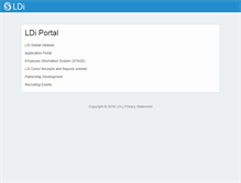 Tablet Screenshot of ldius.org